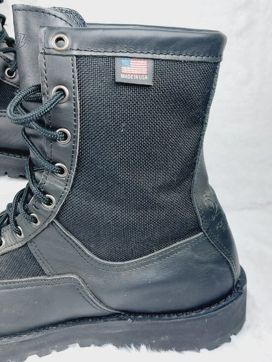 Danner Men\'s Black Acadia Steel Toe Leather Gore-Tex WP Ankle Work Boots Sz 10.5 main image 10